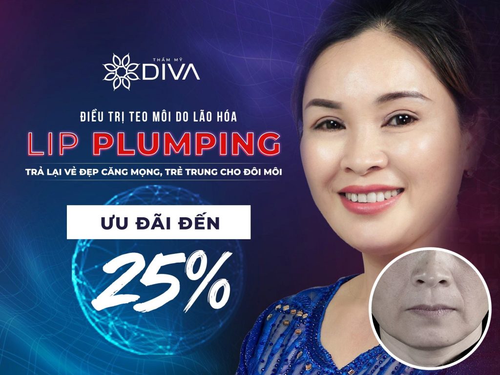 Lip Plumping - điều trị teo môi do lão hóa